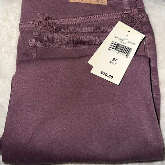 Lucky Brand Denim - Lucky Brand Purple Ankle Cropped Jeans